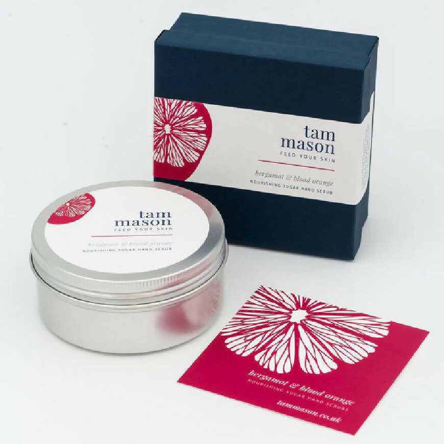 Bergamot & Blood Orange Sugar Hand Scrub, 150g - Image 4
