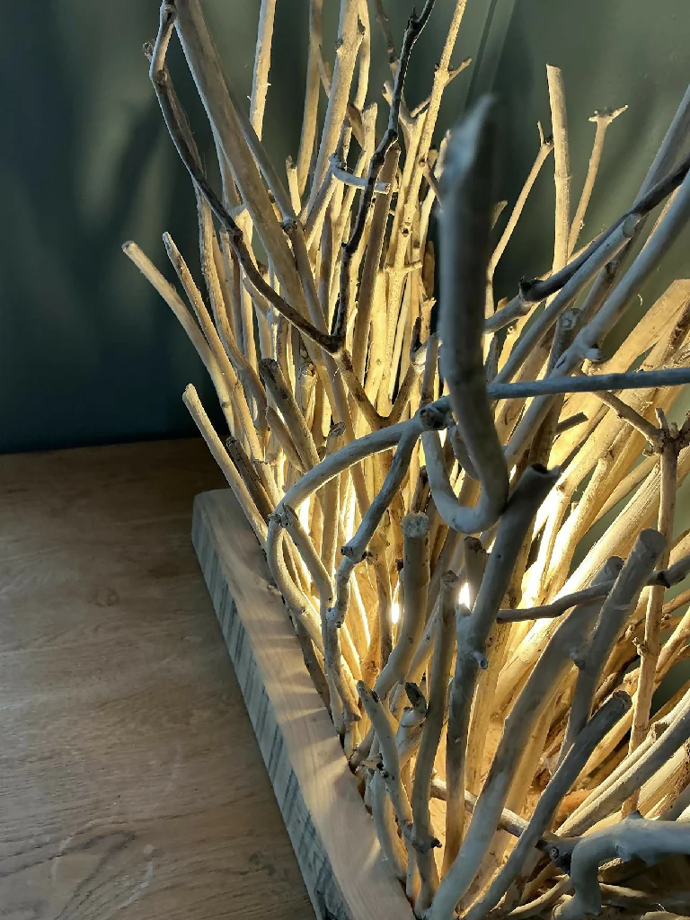 Bespoke Driftwood Twig Lamp - Image 2