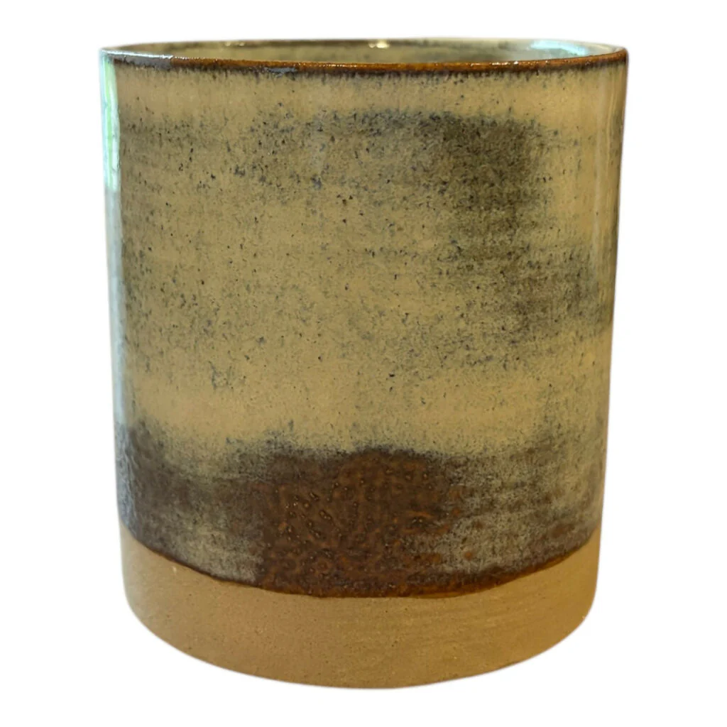 Birch Stoneware Refillable Candle Pot & Candle Refill - Image 2