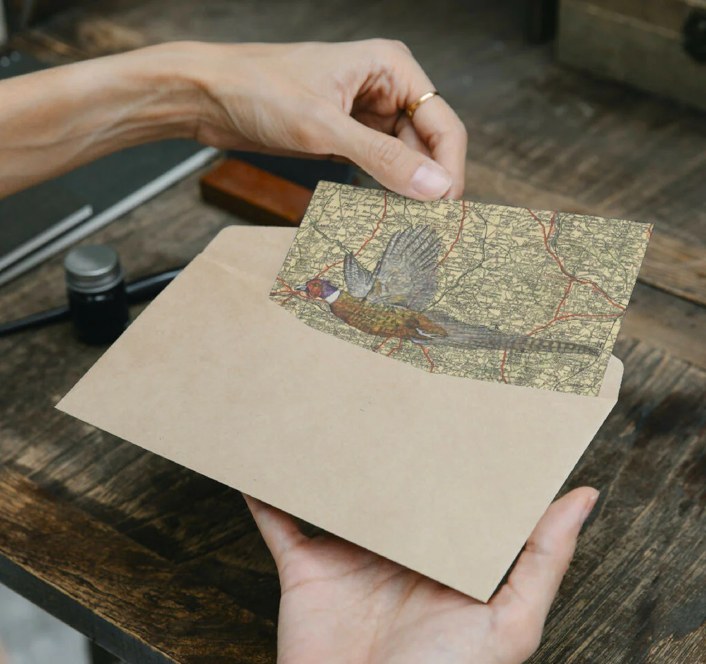 Birds-Eye View Greeting Card