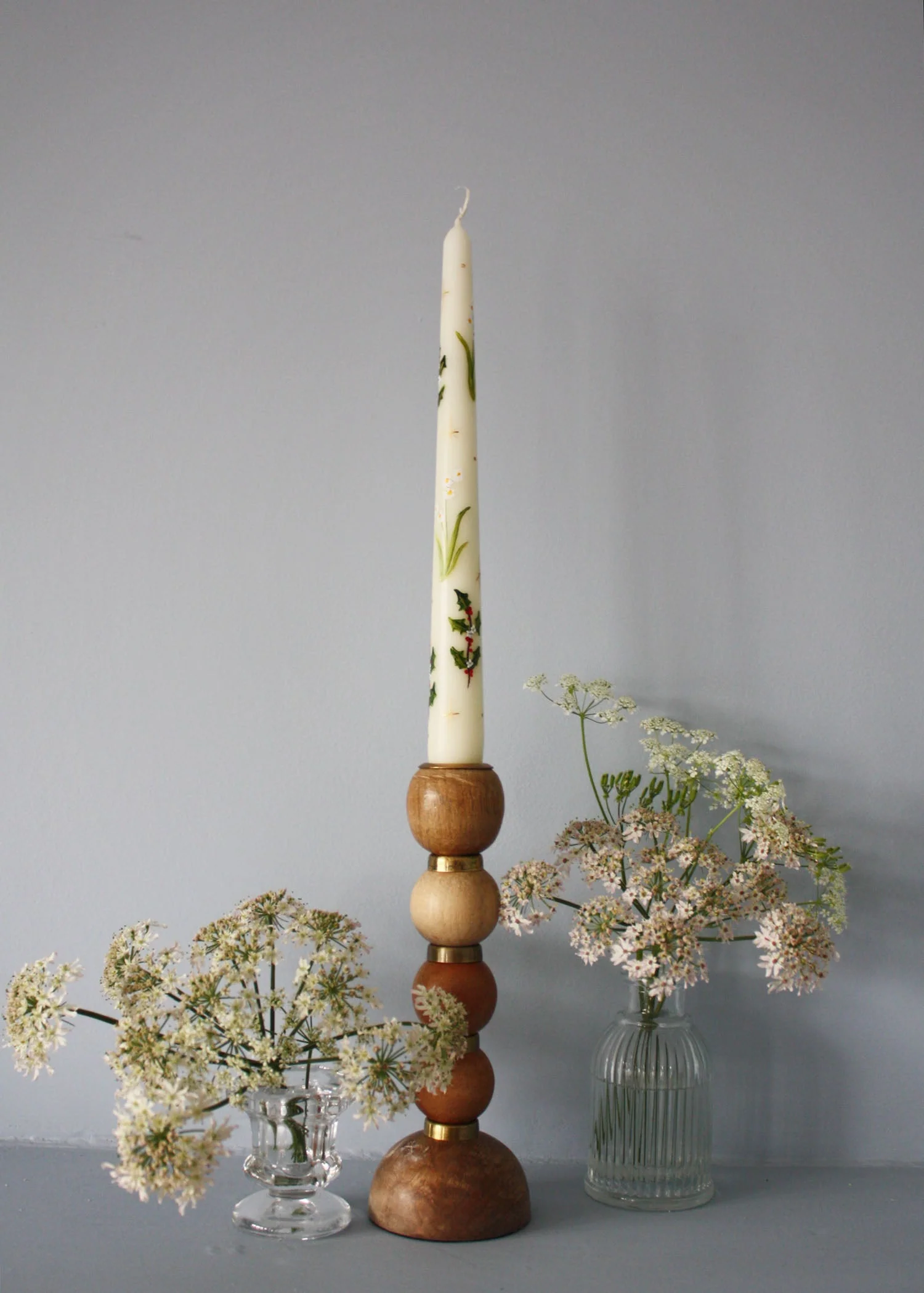 Birth flower December - Narcissus & holly