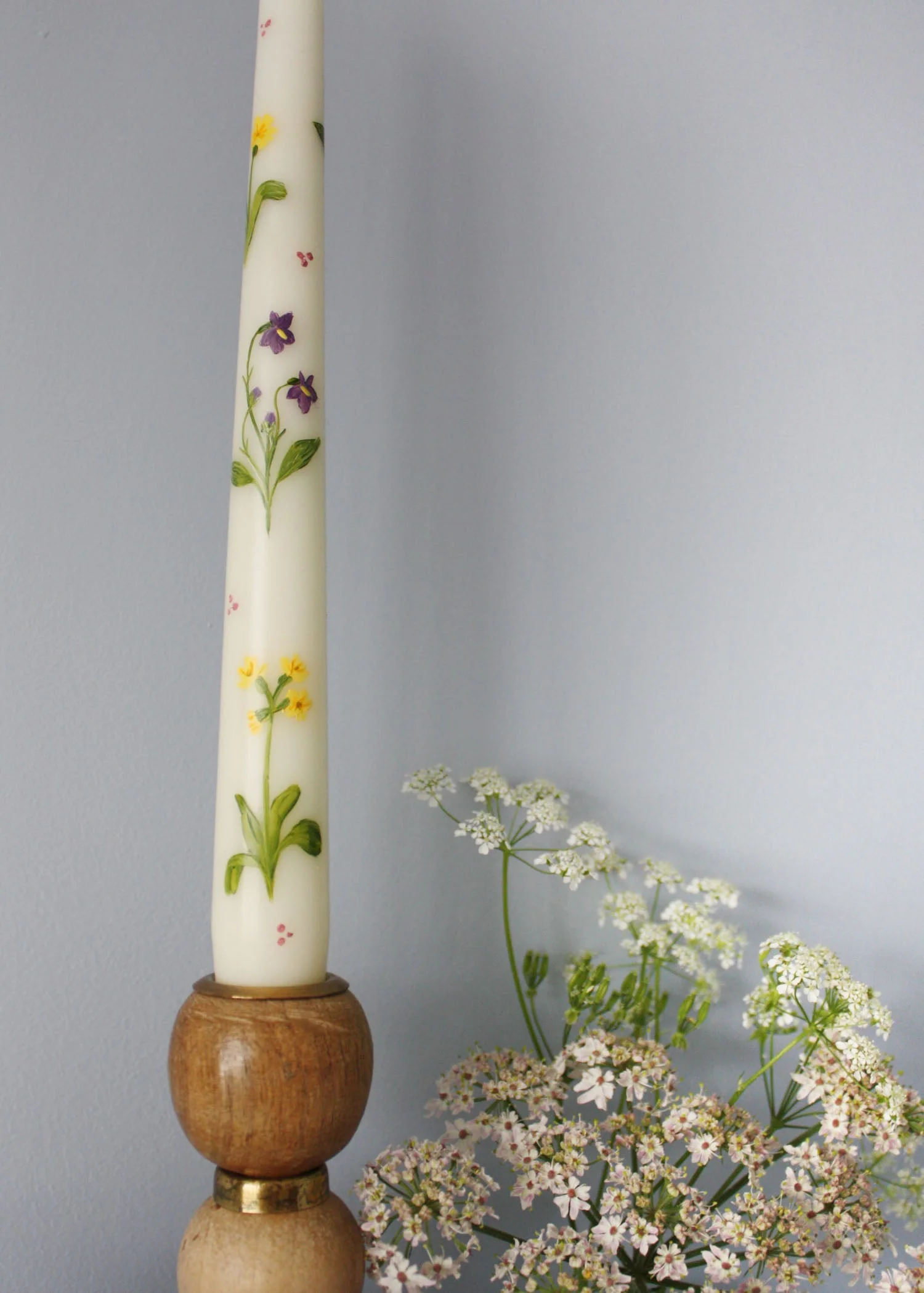 Birth flower February - primrose & violets