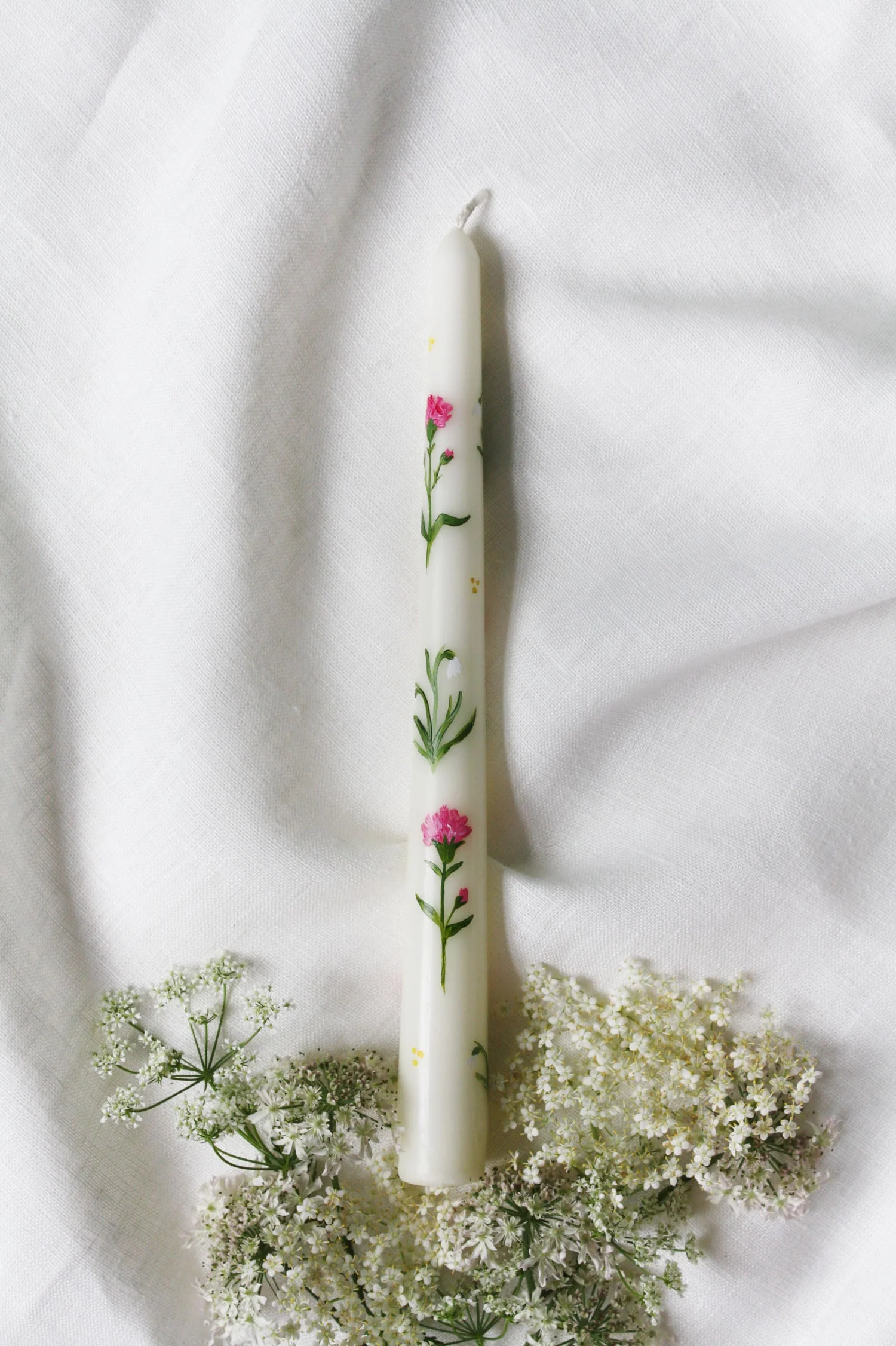 Birth flower January - Carnations & snowdrops