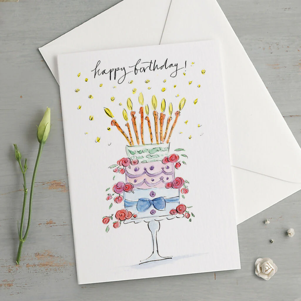 'Birthday Cards' Mixed Pack Of 6 - Image 3