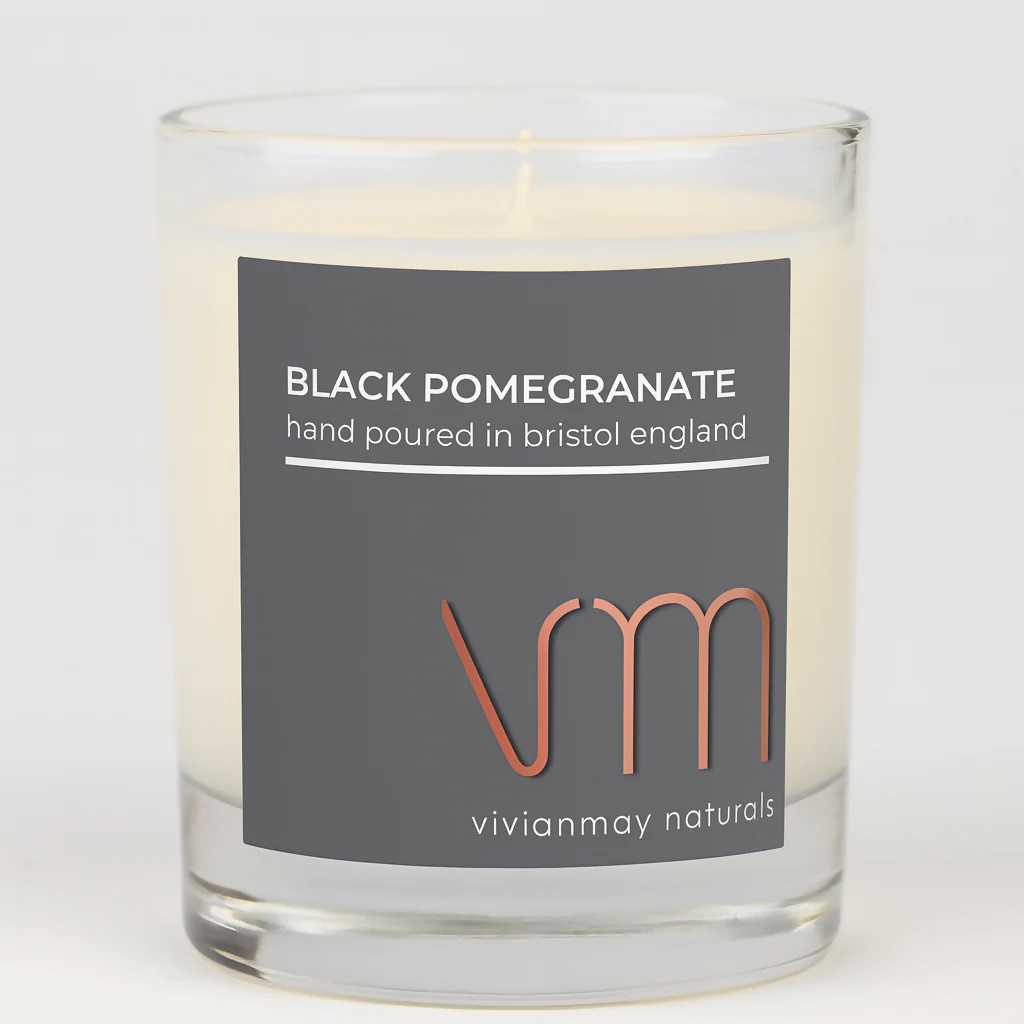 Black Pomegranate Soy Candle - Image 2