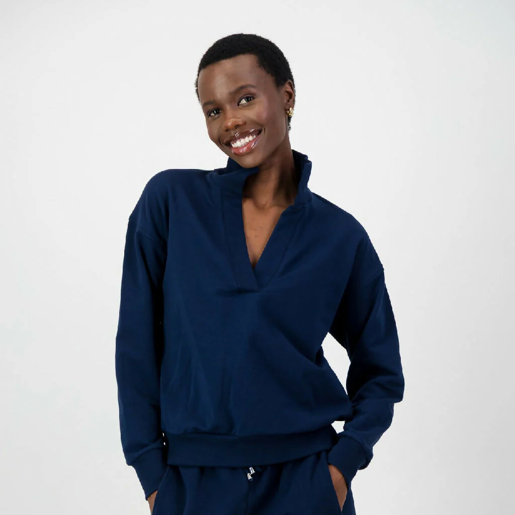 Blake Cotton Fleece Top - Image 2