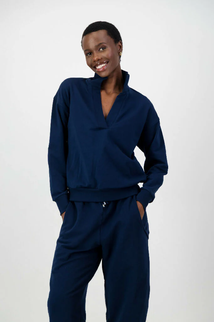 Blake Cotton Fleece Top - Image 3