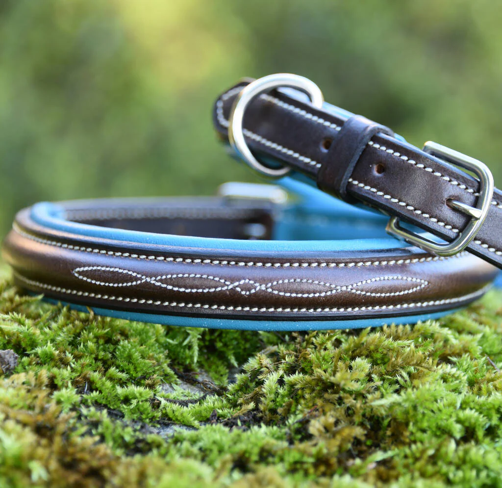 Bleaberry Leather Dog Collar - Image 3