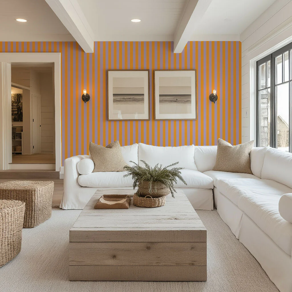 Bloomsbury Stripe Wallpaper