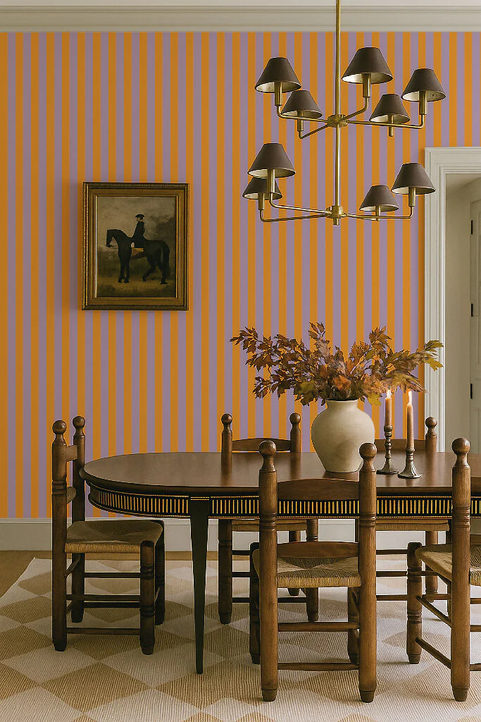 Bloomsbury Stripe Wallpaper - Image 4