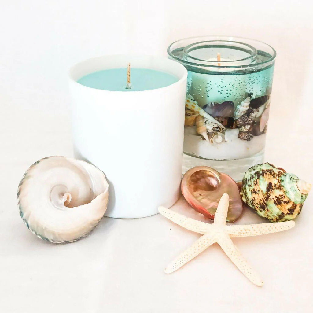 BLUE SEA SOY WAX OCEAN SCENTED CANDLE - Image 6