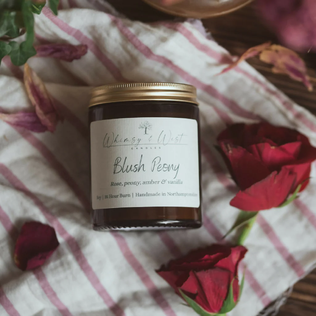 Blush Peony Soy Candle
