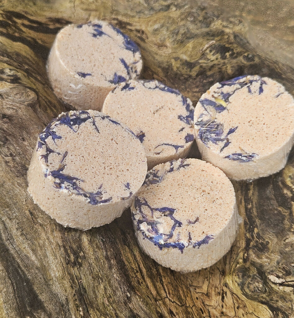 Bohemian Spirit Shower Steamers gift set, Patchouli Bergamot Frankincense Aromatherapy (Pack of 6)