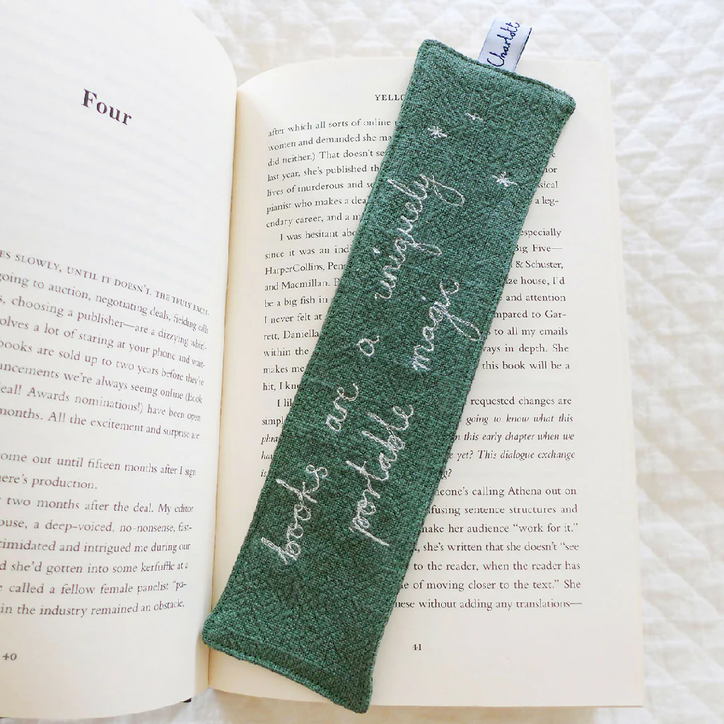 Book Magic Embroidered Bookmark - Image 4