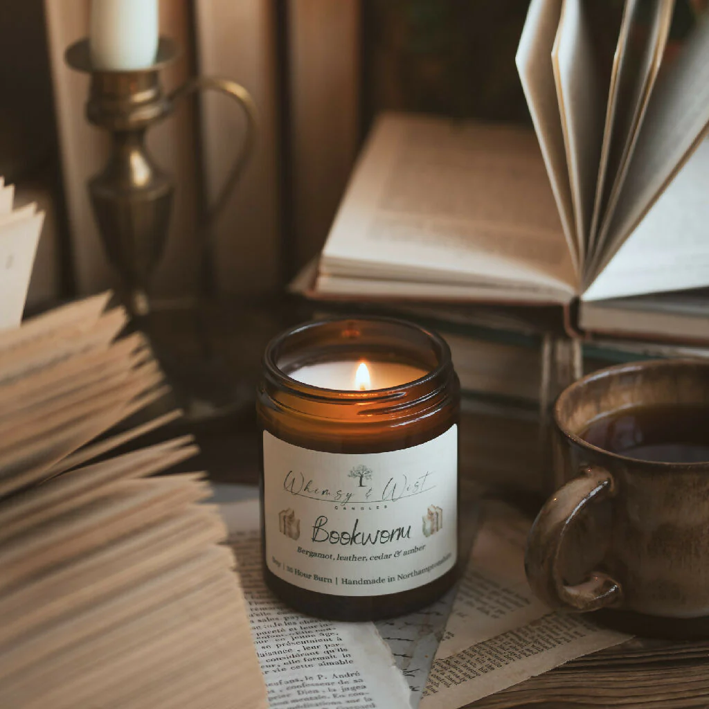 Bookworm - Scented Soy Candle - Image 2