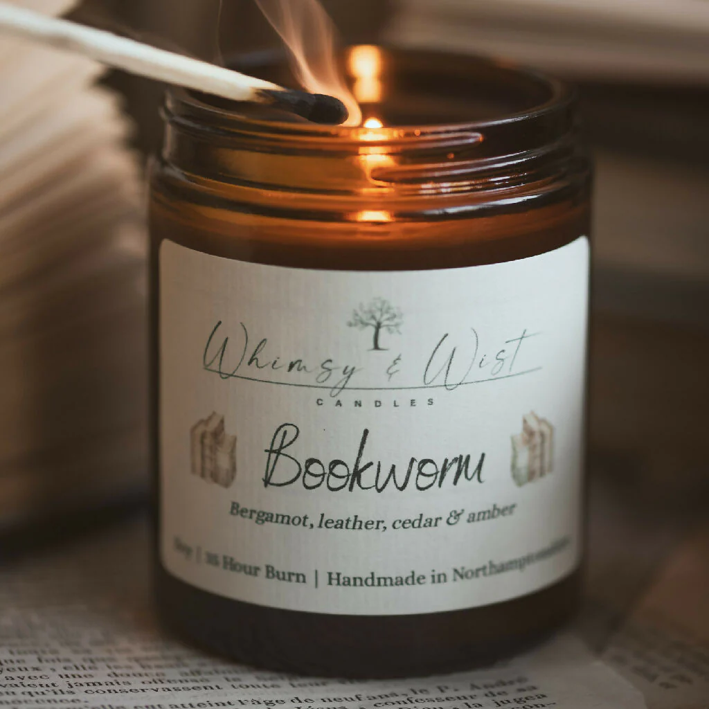 Bookworm - Scented Soy Candle - Image 4