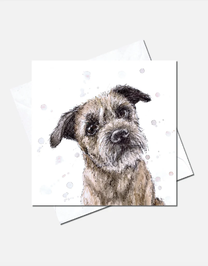 Border Terrier | Greetings Card - Image 2