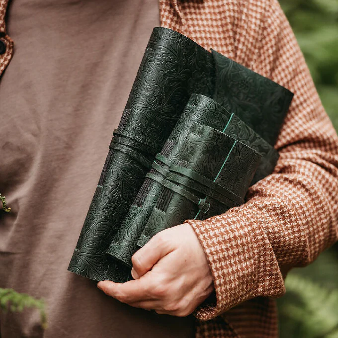 Botanical Evergreen Leather Journals - Image 4