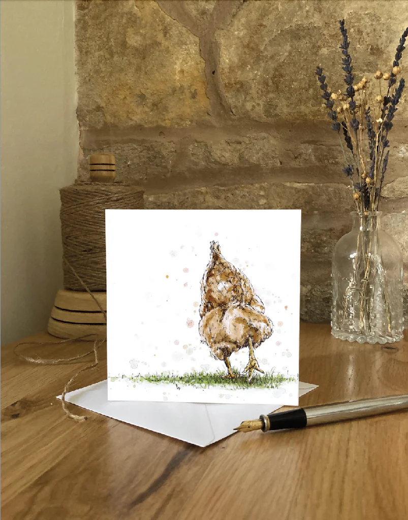 Bottoms Up | Greetings Card
