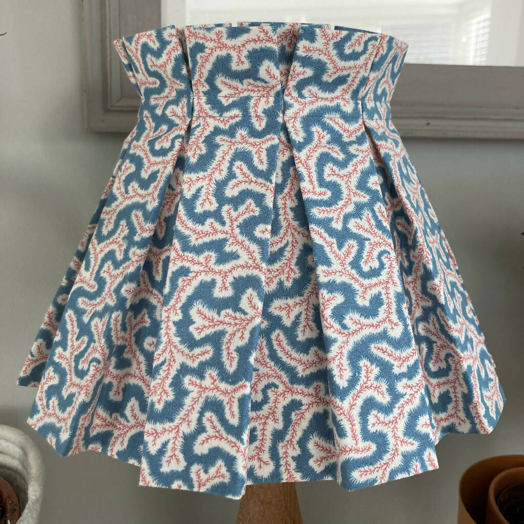 Box-Pleated Lampshade in Dulcie Fabric - Image 2