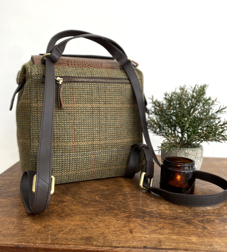 Bramham Tweed Rucksack - Image 6