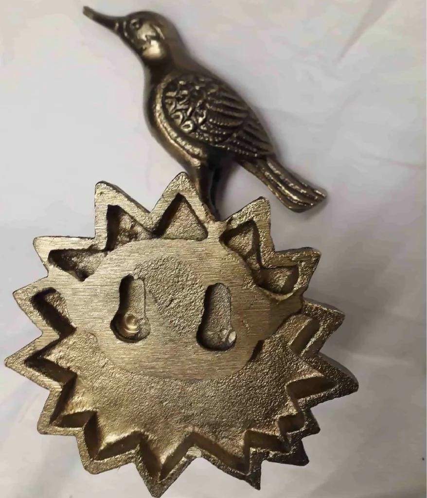 Brass Bird Curtain Tie Backs - Image 3