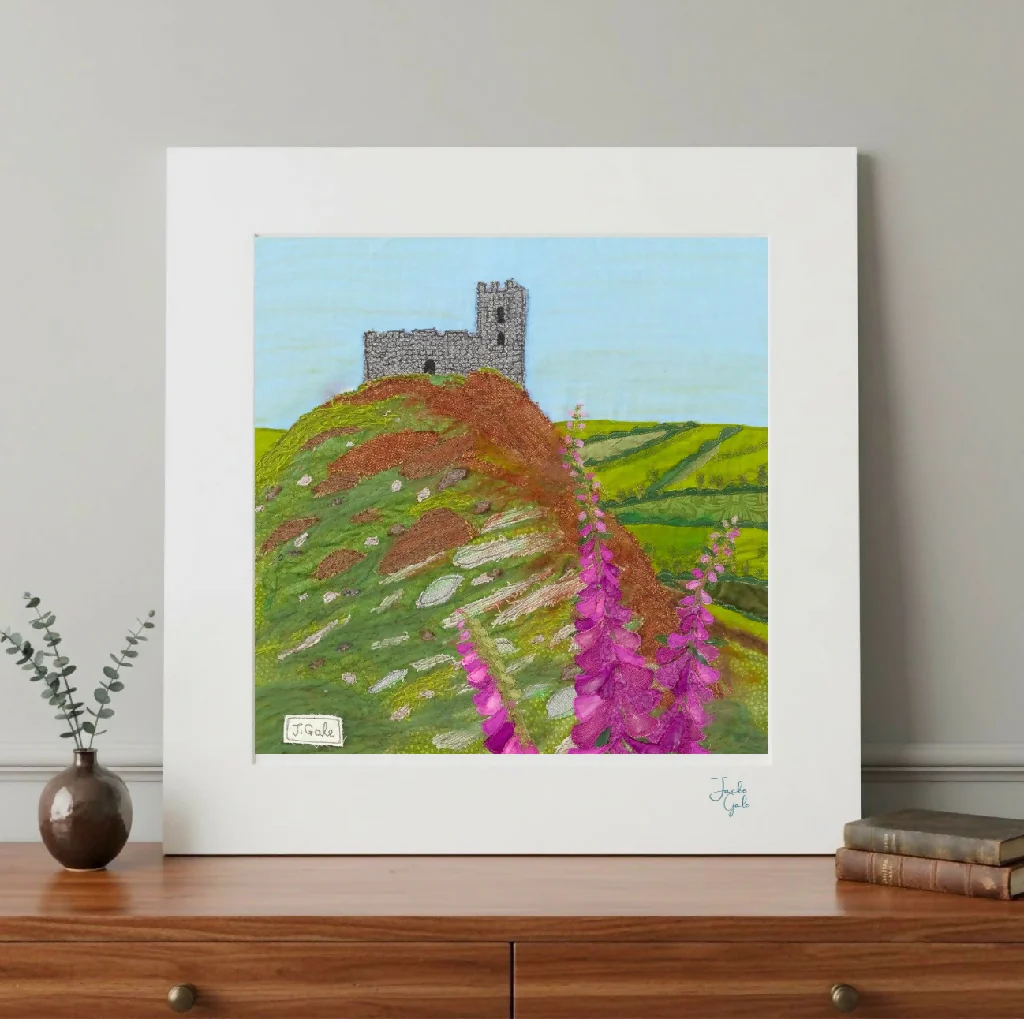 Brent Tor Dartmoor Art Print