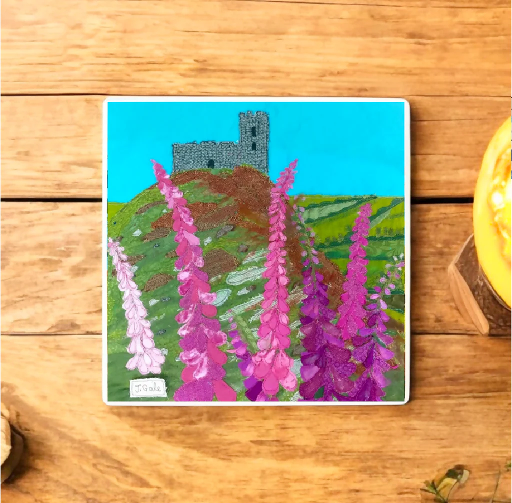 Brent Tor, Dartmoor Ceramic Coaster
