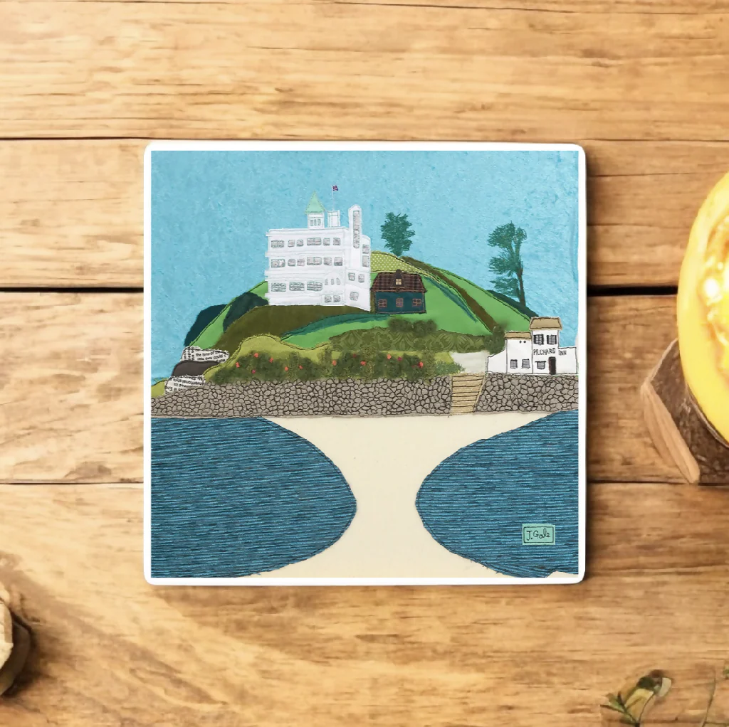 Burgh Island Ceramic Coaster