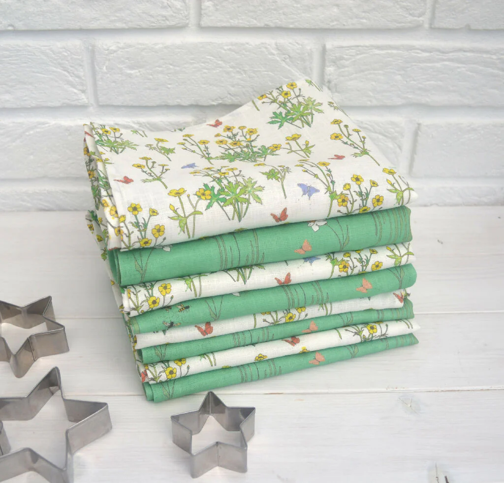 Buttercups Linen Tea Towel - Image 4