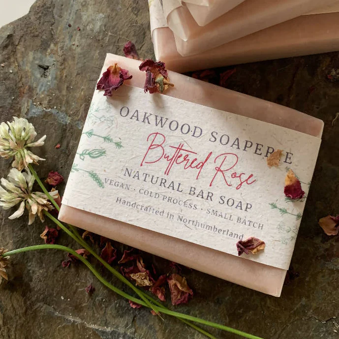 Buttered Rose Handmade Soap - Image 5