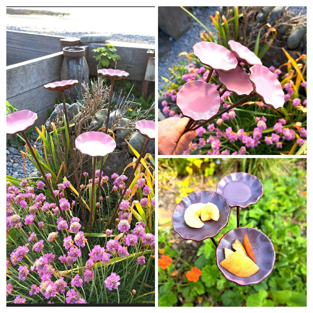 Butterfly puddler set, wildlife garden decor - Image 3