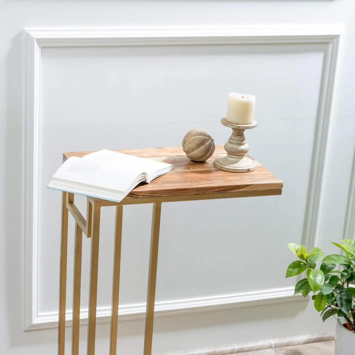 C Shaped Side Table - Image 3
