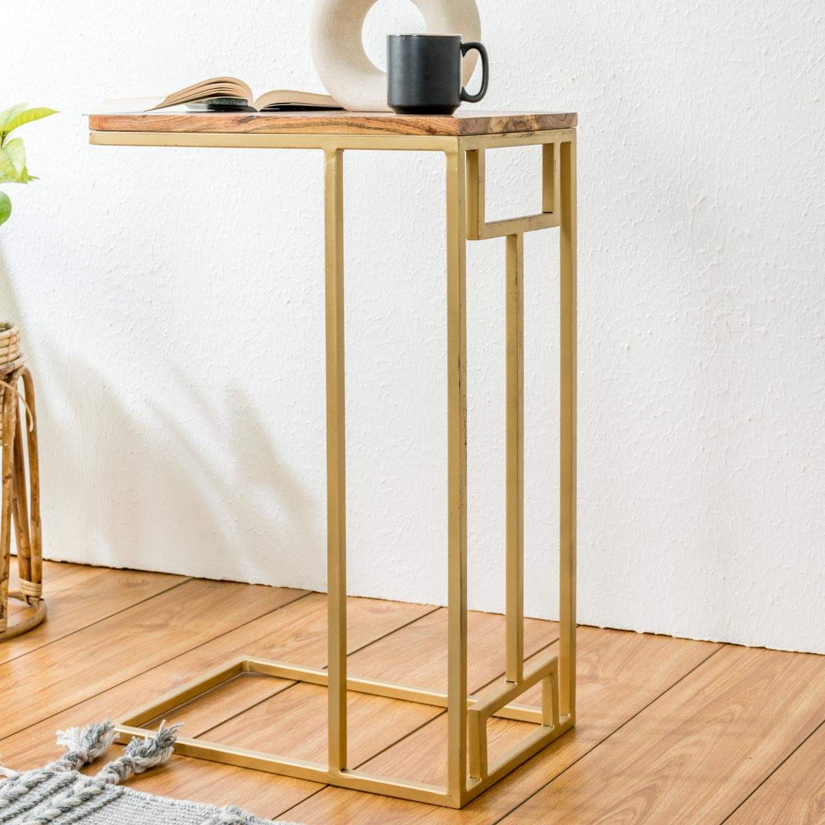 C Shaped Side Table - Image 6