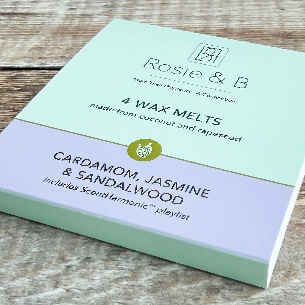 Cardamom, Jasmine & Sandalwood Wax Melts - Image 4
