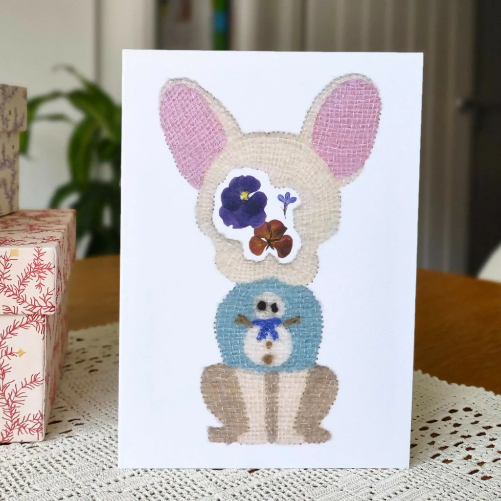 Cat And Dog Christmas Card Pack - Image 2