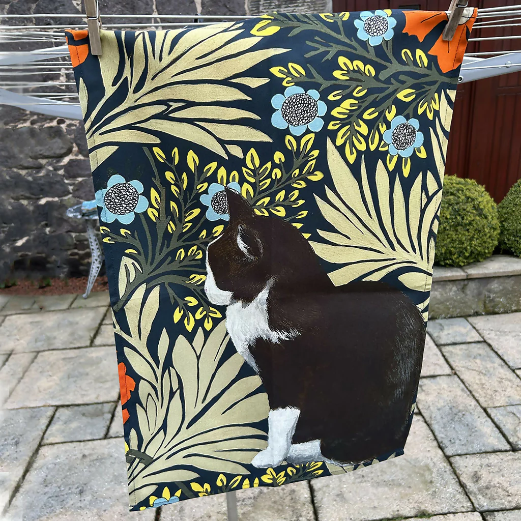 Cat Tea Towel