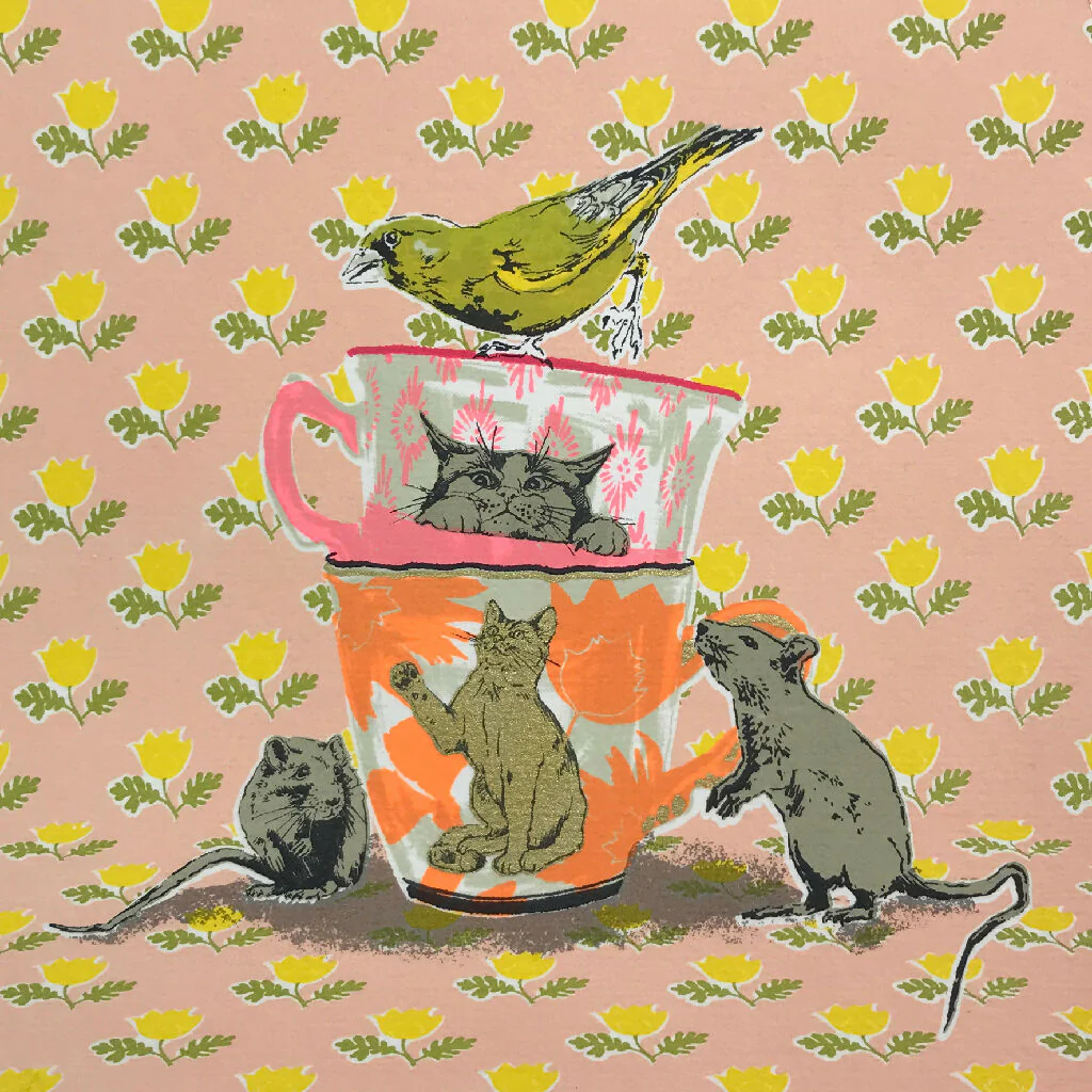 Cat Trap Limited Edition Screenprint
