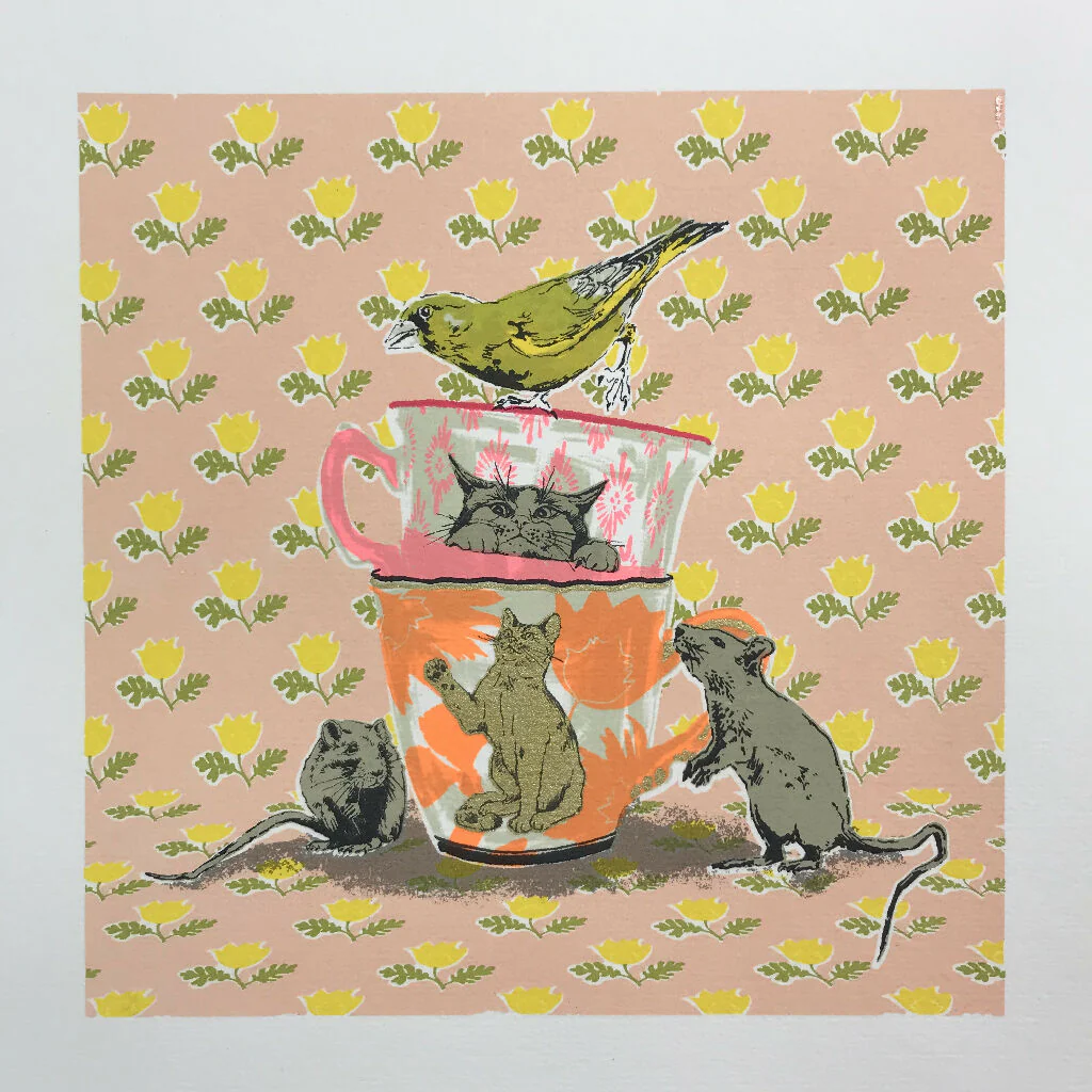 Cat Trap Limited Edition Screenprint - Image 2
