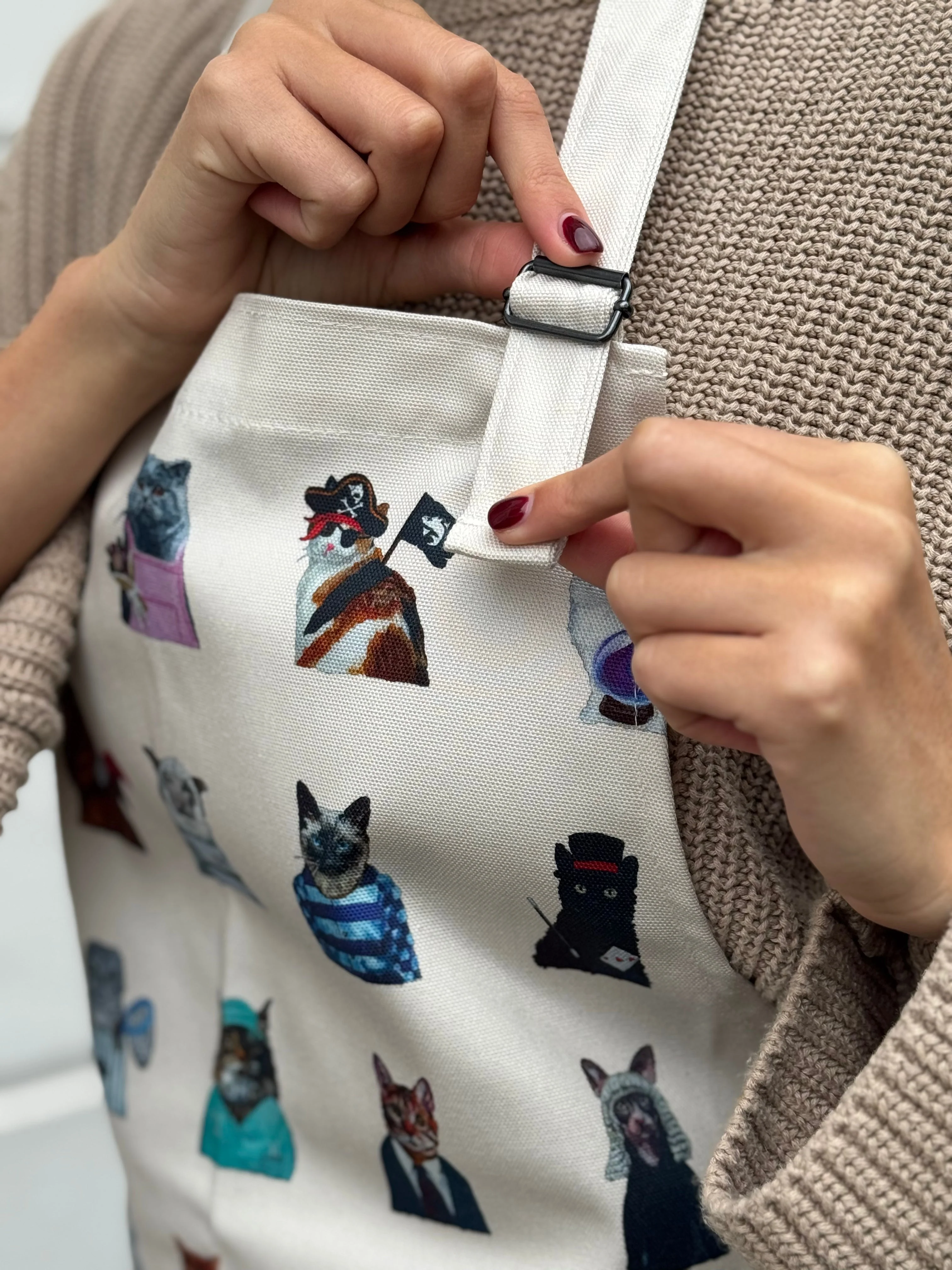 CATS 100% Cotton Apron - Image 5