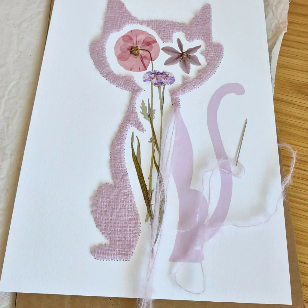 Celine The Cat Art Print - Image 4
