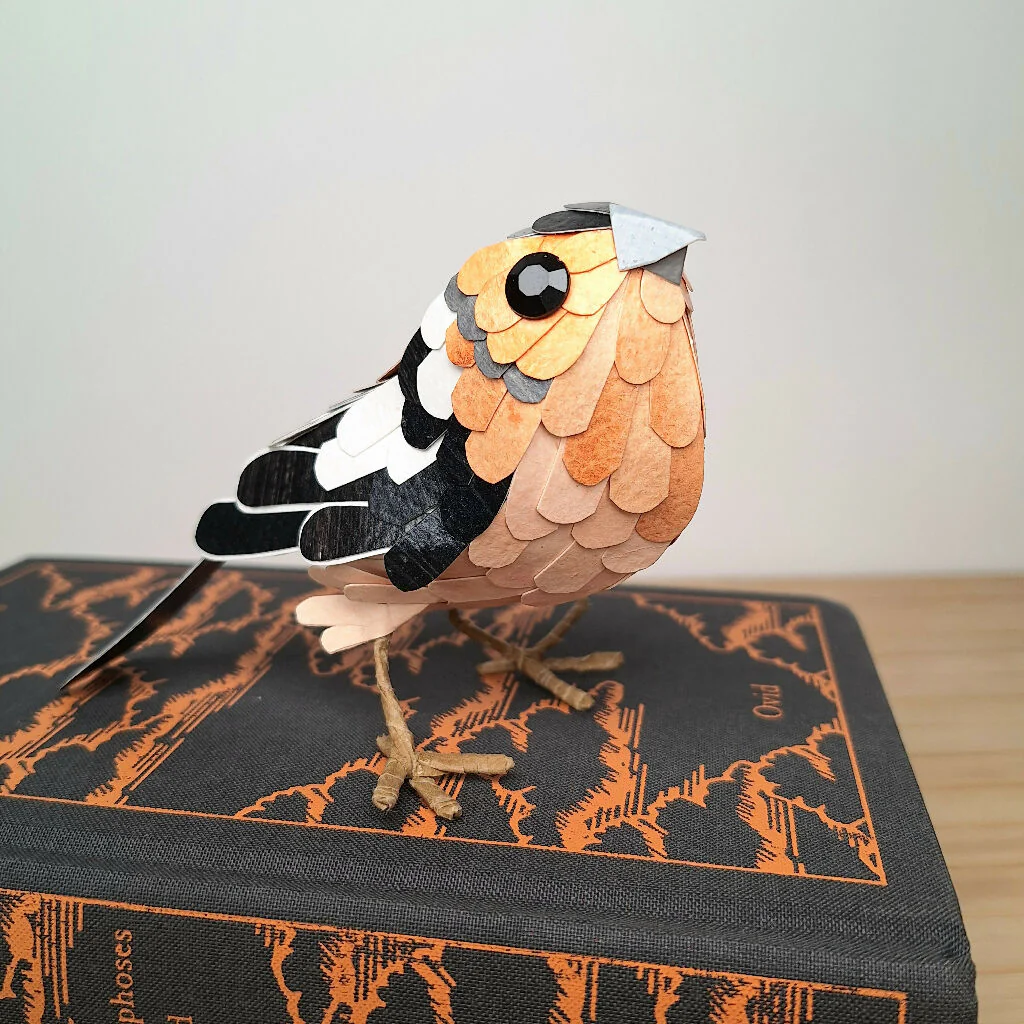 Chaffinch made-to-order bird sculpture - Image 5
