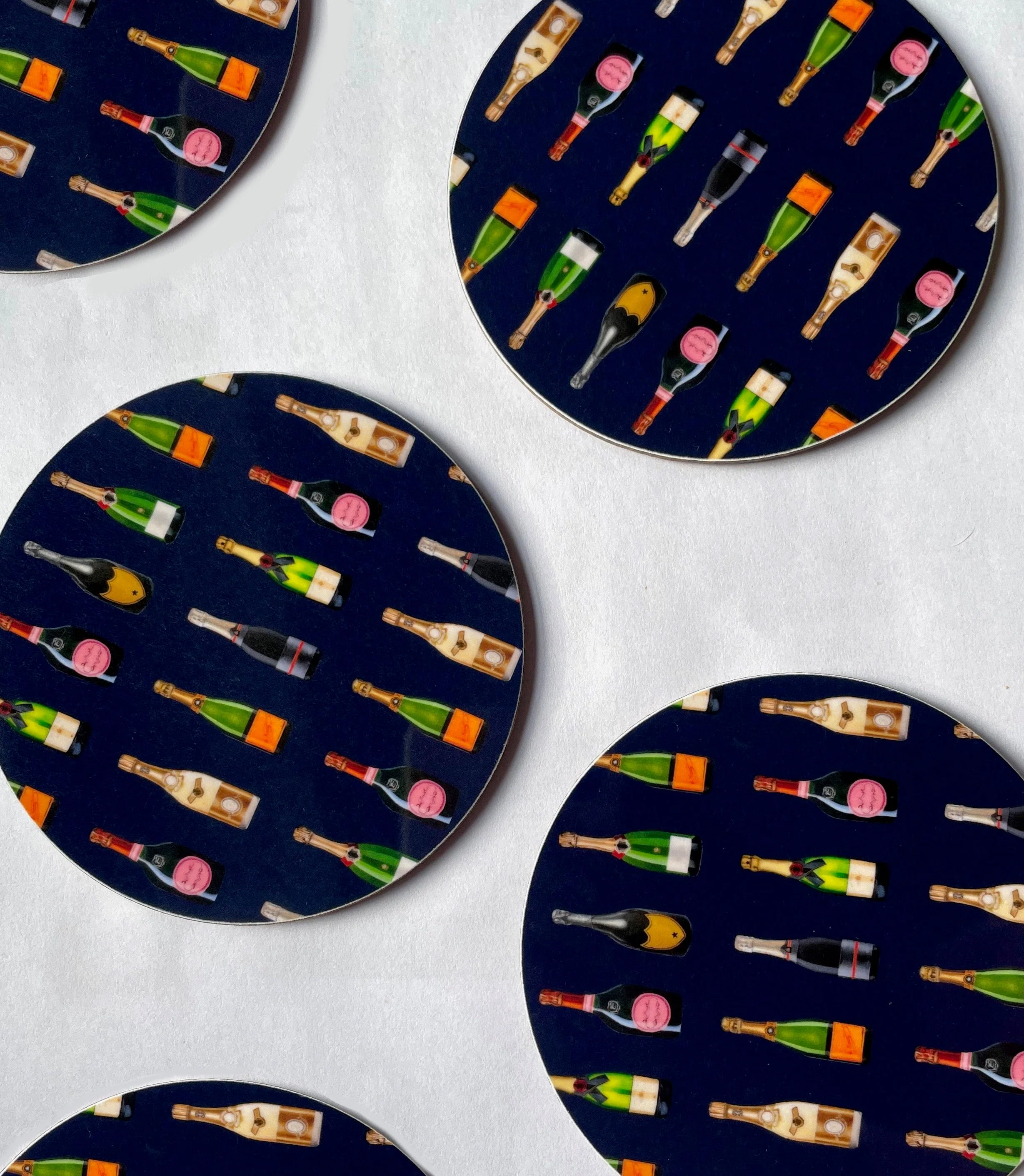 Champagne & Fizz Coasters