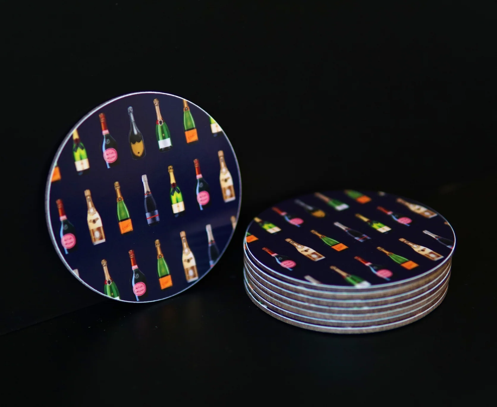 Champagne & Fizz Coasters - Image 2