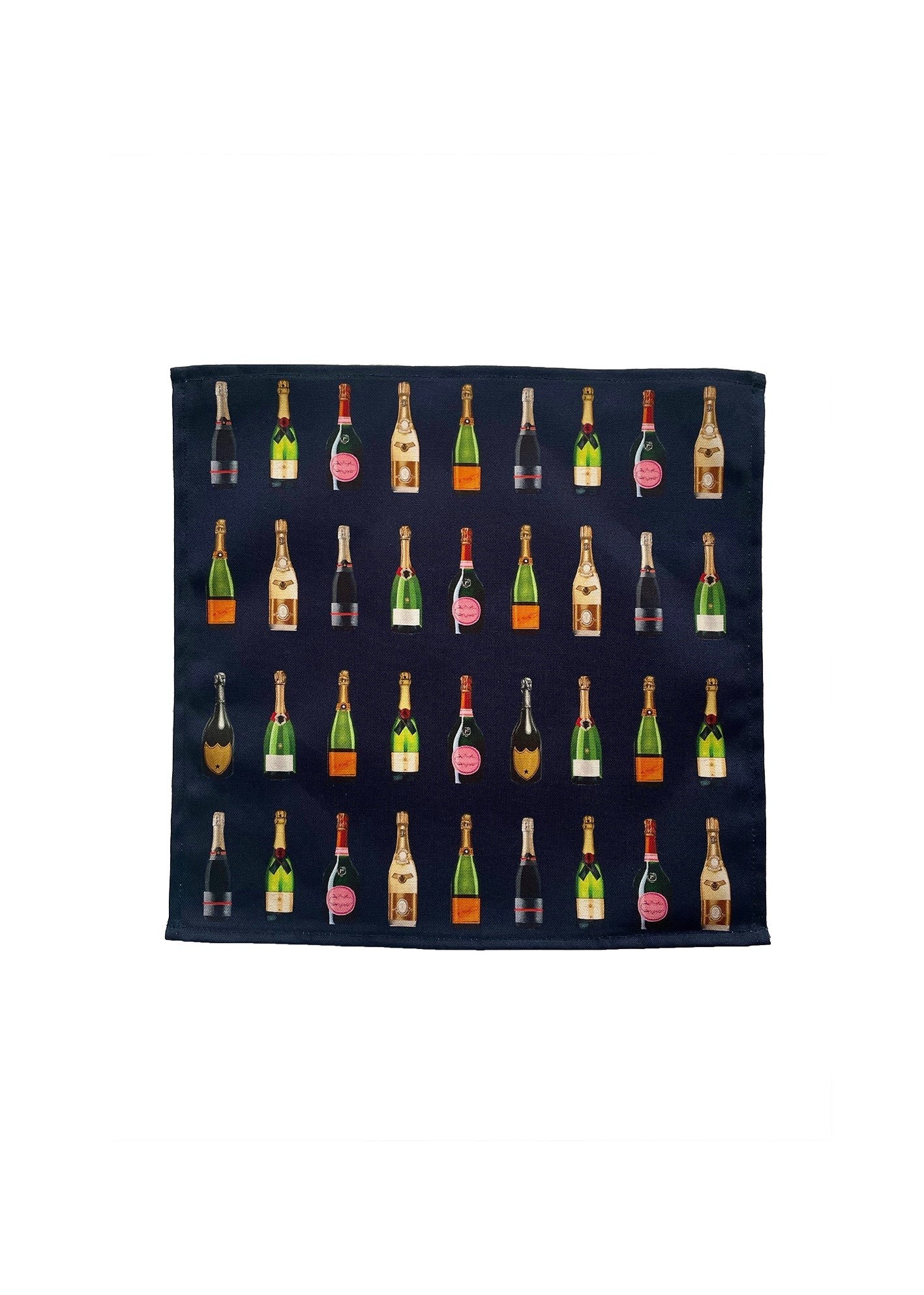Champagne & Fizz Cotton Napkins - Image 4