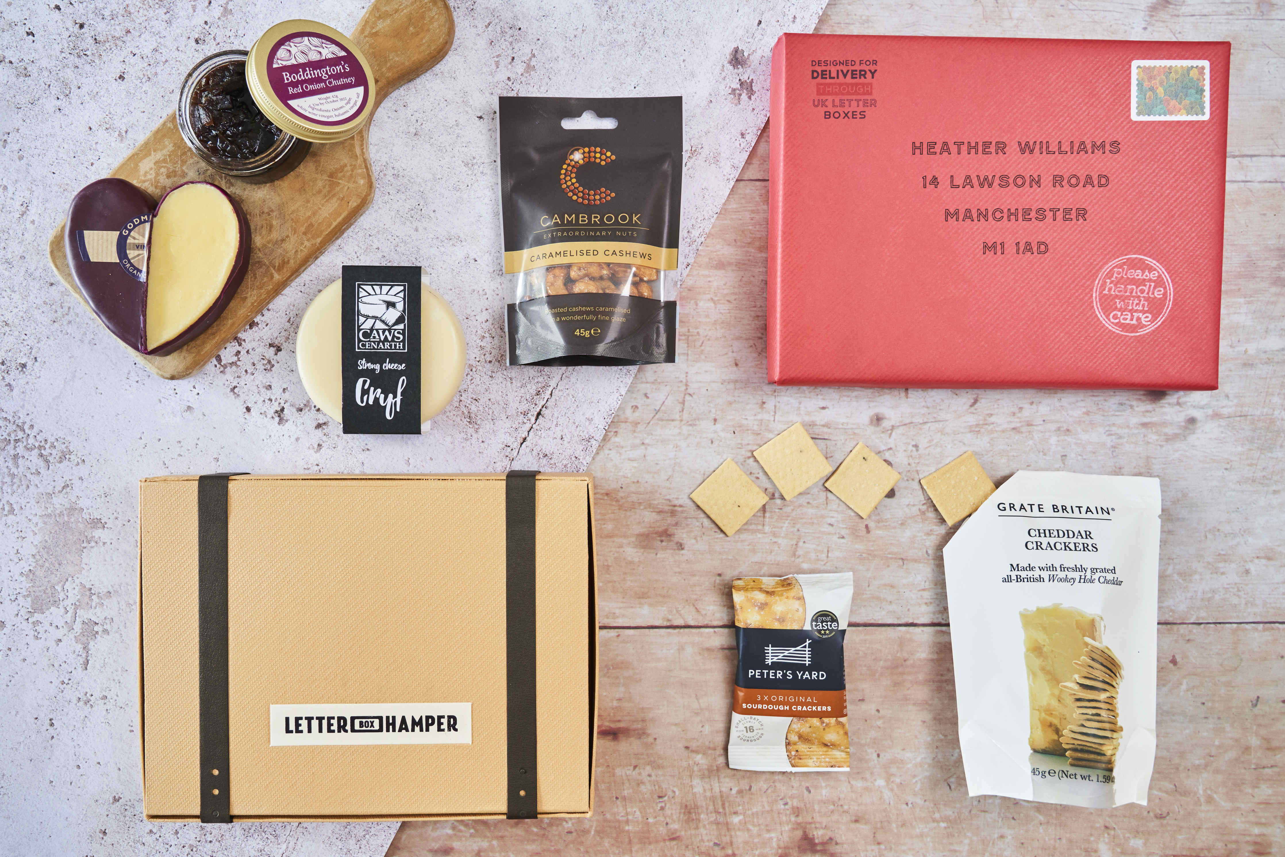 Cheese Lovers Letter Box Hamper - Image 3