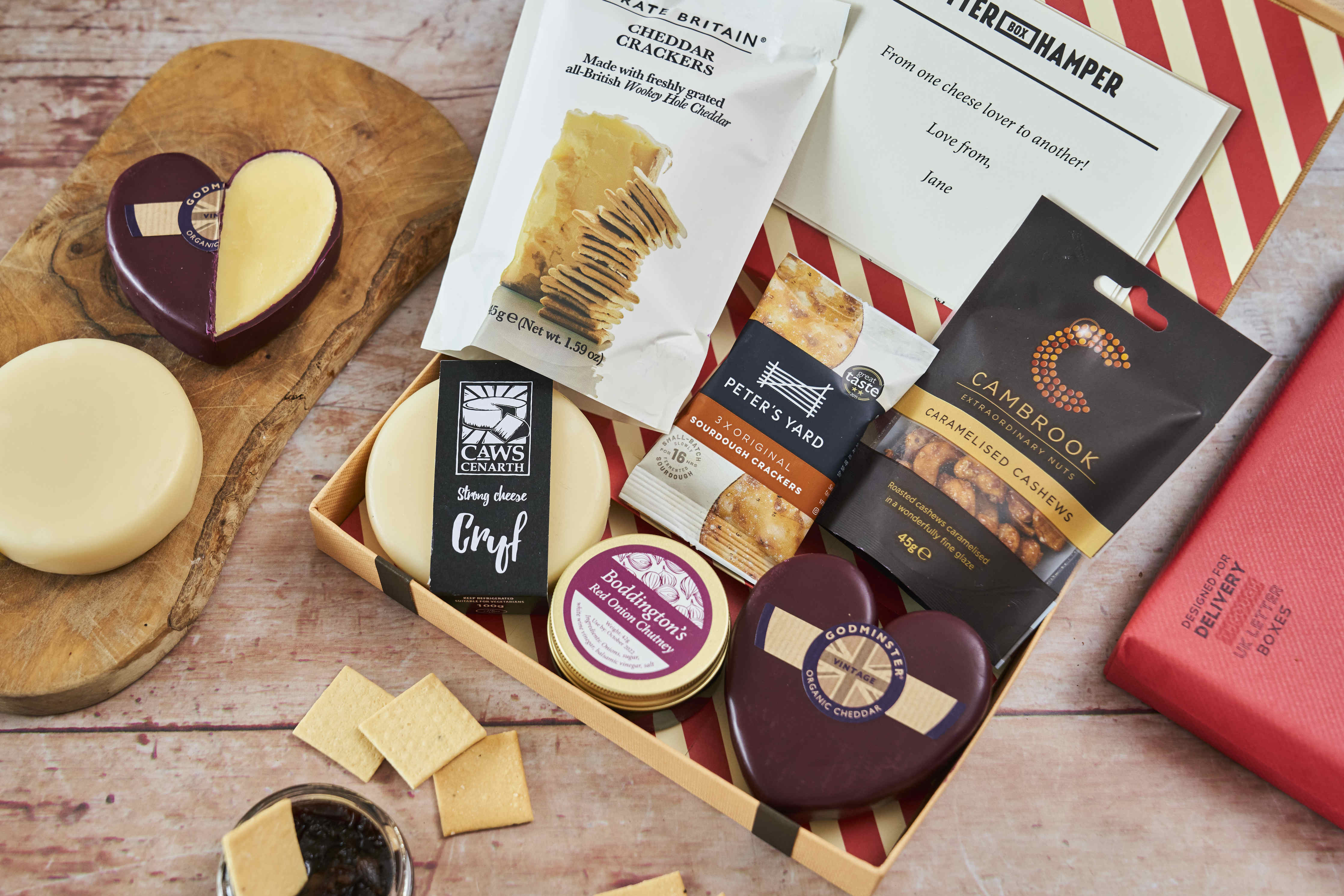 Cheese Lovers Letter Box Hamper - Image 4