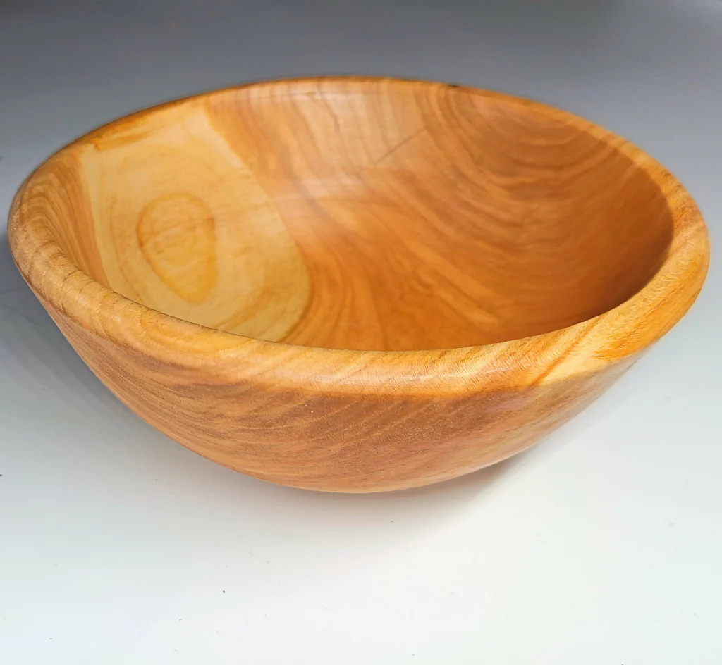 Cherry Wood Bowl - Image 3
