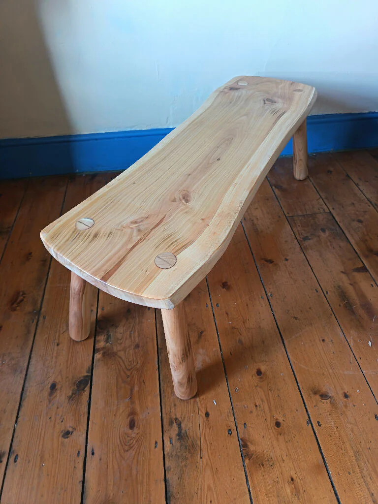 Cherry Wood Coffee Table - Image 7