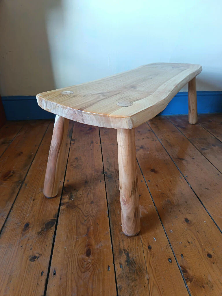 Cherry Wood Coffee Table - Image 8